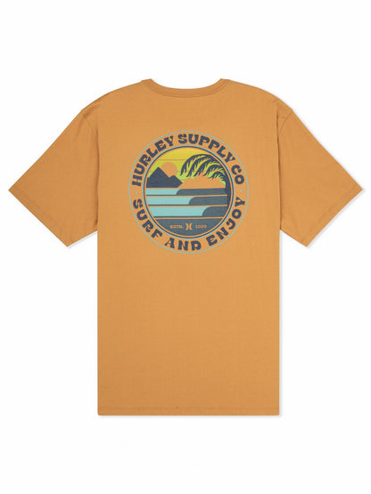 Lefts Short Sleeve Citrus Blaze - Hurley