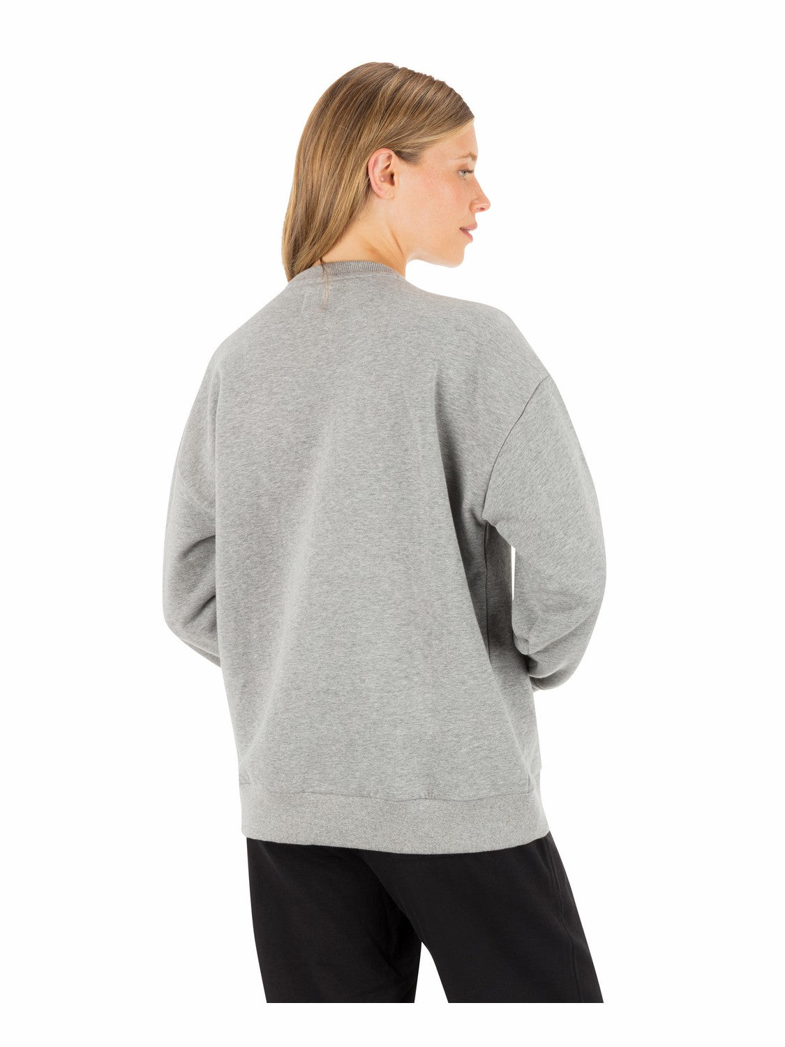 Academy Oversized Crew Grey Heather - Hurley